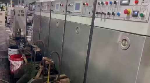 Фальцевально-склеивающая машина Bobst для бывших в употреблении